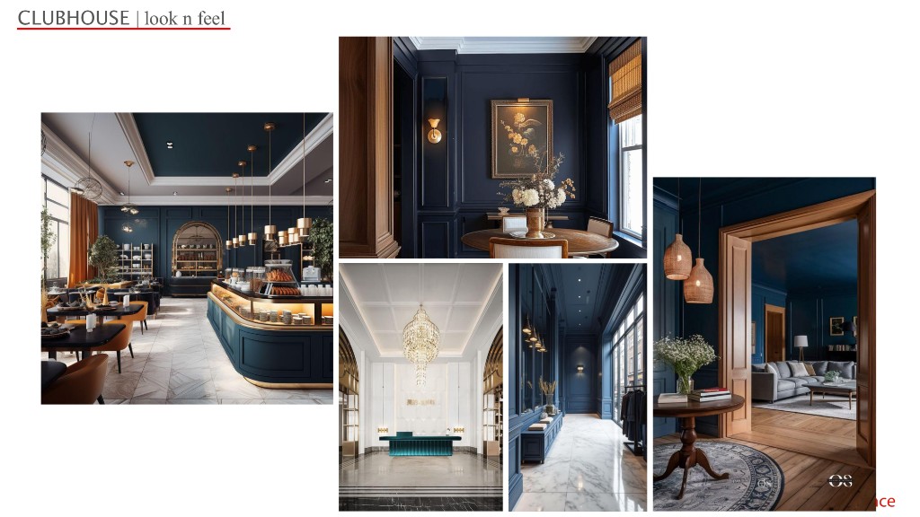 Clubhouse interiors